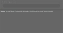 Desktop Screenshot of elefantartspace.com